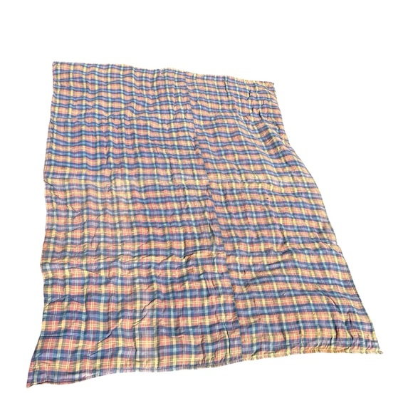 Stairway To Heaven Antique Quilt Wool/Flannel 61”Wx80”L Crazy Quilt Cottagecore - Picture 4 of 6